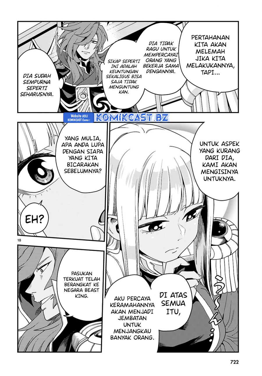 Konjiki no Moji Tsukai: Yuusha Yonin ni Makikomareta Unique Cheat Chapter 111 - halaman 19