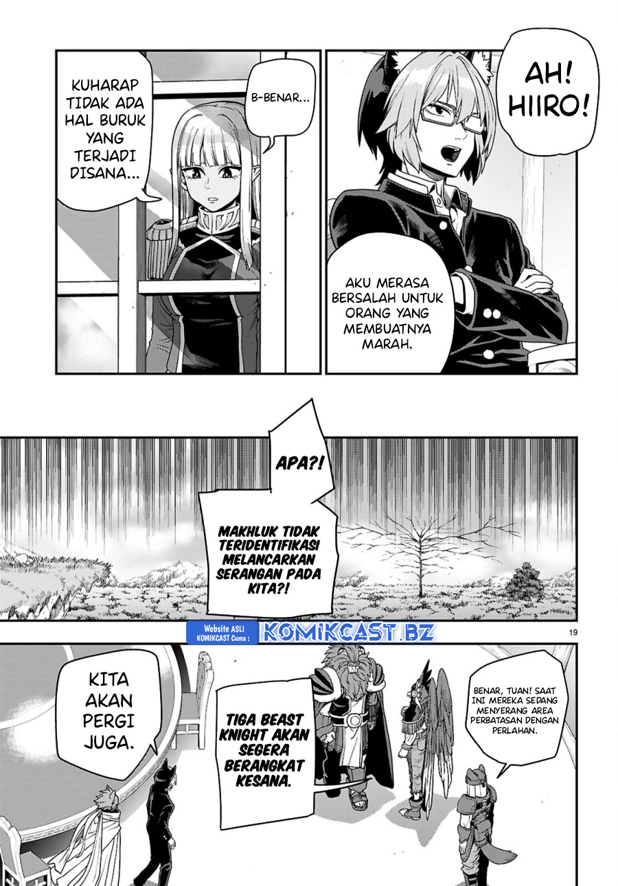 Konjiki no Moji Tsukai: Yuusha Yonin ni Makikomareta Unique Cheat Chapter 111 - halaman 20