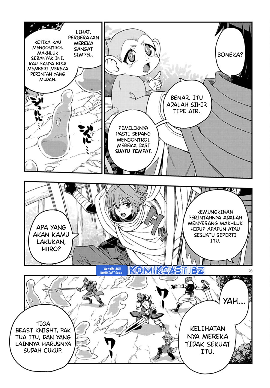 Konjiki no Moji Tsukai: Yuusha Yonin ni Makikomareta Unique Cheat Chapter 111 - halaman 23