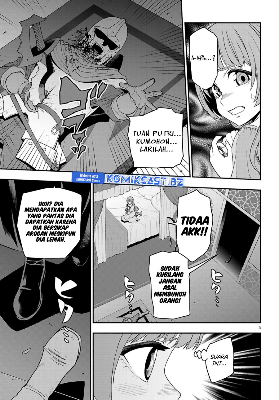 Konjiki no Moji Tsukai: Yuusha Yonin ni Makikomareta Unique Cheat Chapter 111 - halaman 4