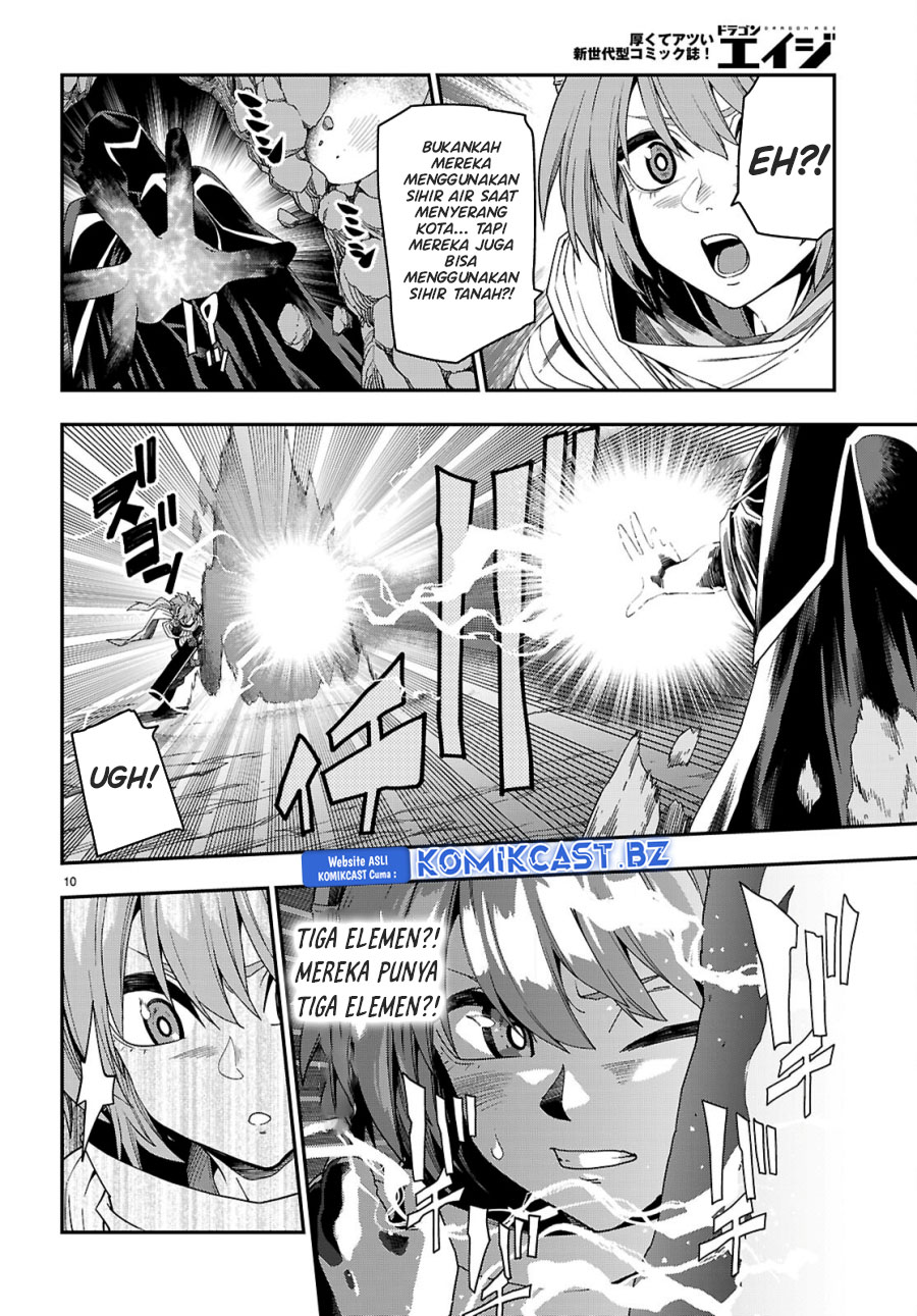 Konjiki no Moji Tsukai: Yuusha Yonin ni Makikomareta Unique Cheat Chapter 112 - halaman 11