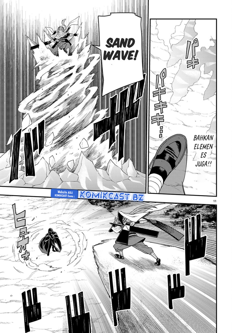 Konjiki no Moji Tsukai: Yuusha Yonin ni Makikomareta Unique Cheat Chapter 112 - halaman 12
