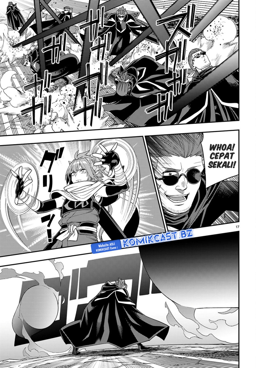 Konjiki no Moji Tsukai: Yuusha Yonin ni Makikomareta Unique Cheat Chapter 112 - halaman 18