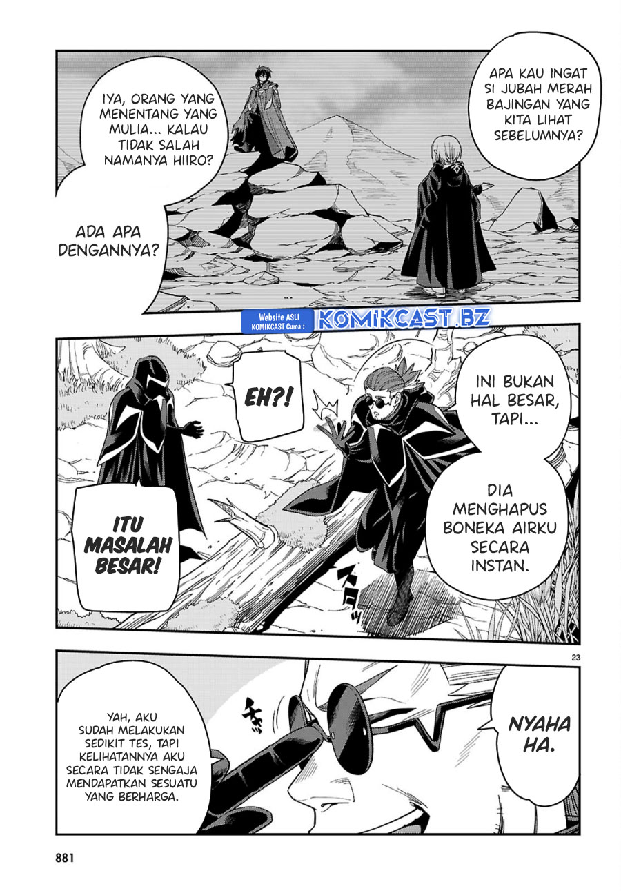 Konjiki no Moji Tsukai: Yuusha Yonin ni Makikomareta Unique Cheat Chapter 112 - halaman 24