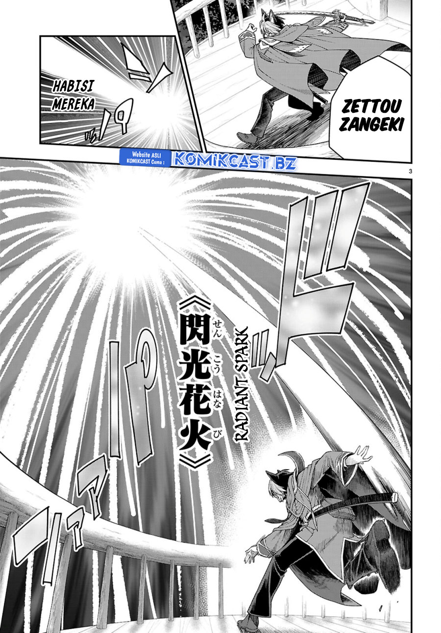Konjiki no Moji Tsukai: Yuusha Yonin ni Makikomareta Unique Cheat Chapter 112 - halaman 4