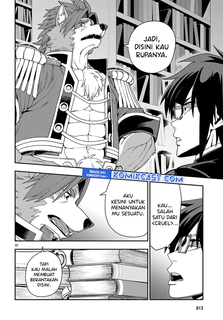 Konjiki no Moji Tsukai: Yuusha Yonin ni Makikomareta Unique Cheat Chapter 114 - halaman 23