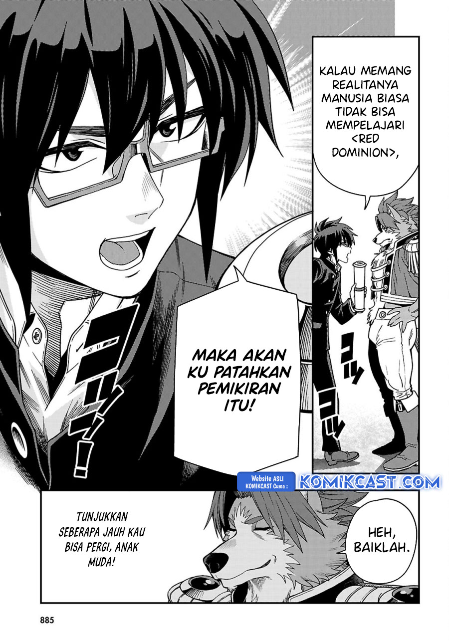 Konjiki no Moji Tsukai: Yuusha Yonin ni Makikomareta Unique Cheat Chapter 115 - halaman 6