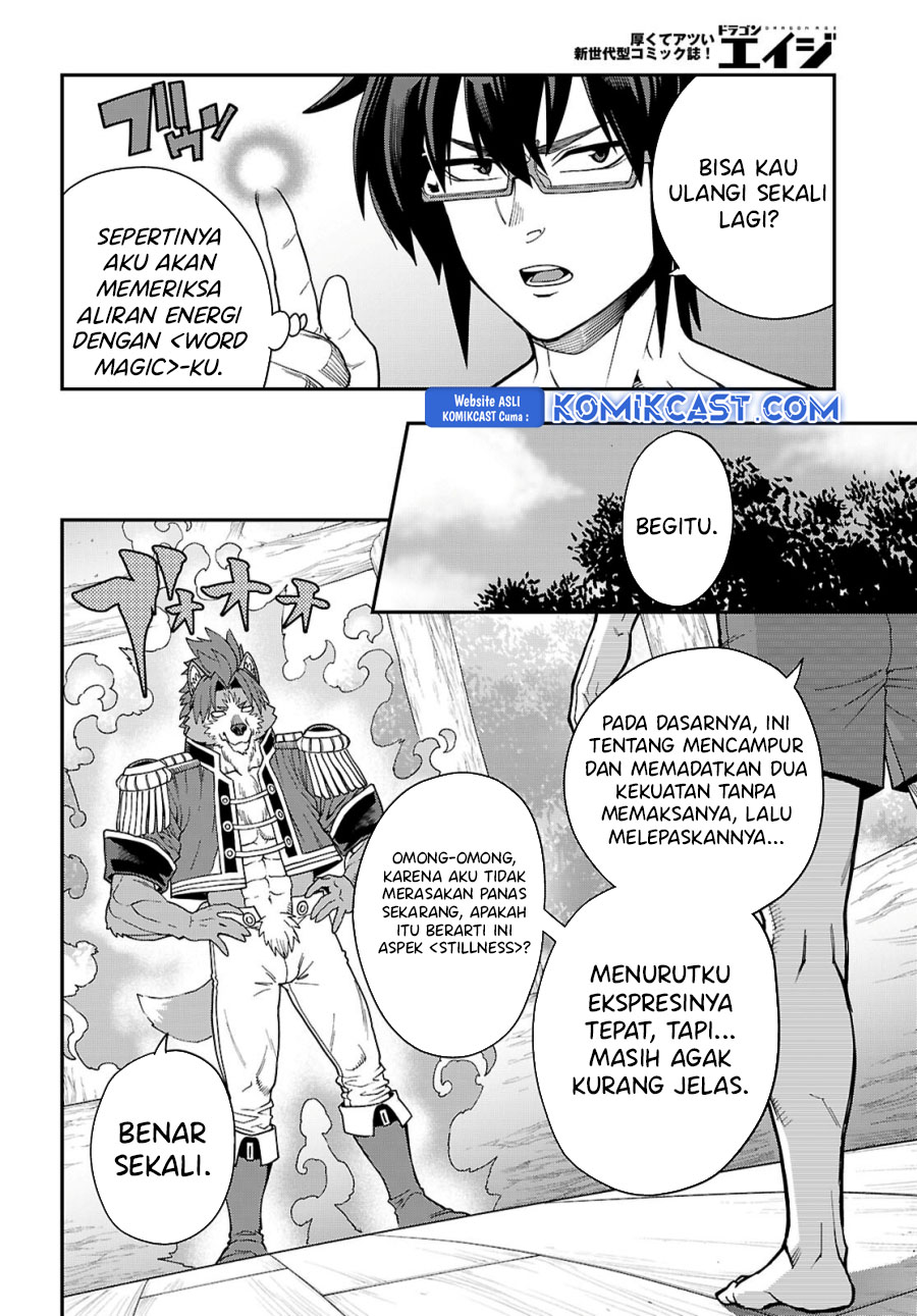 Konjiki no Moji Tsukai: Yuusha Yonin ni Makikomareta Unique Cheat Chapter 116 - halaman 15