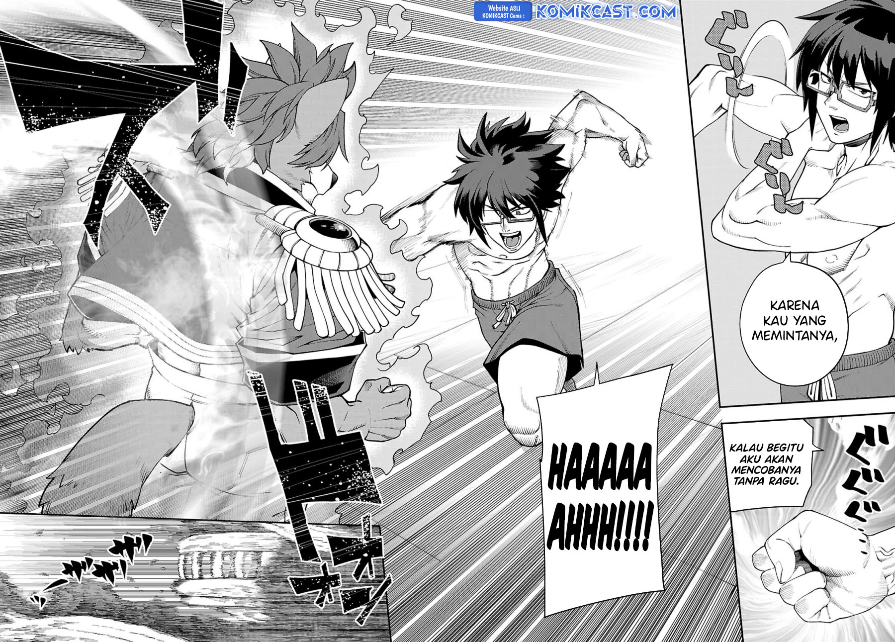 Konjiki no Moji Tsukai: Yuusha Yonin ni Makikomareta Unique Cheat Chapter 116 - halaman 17