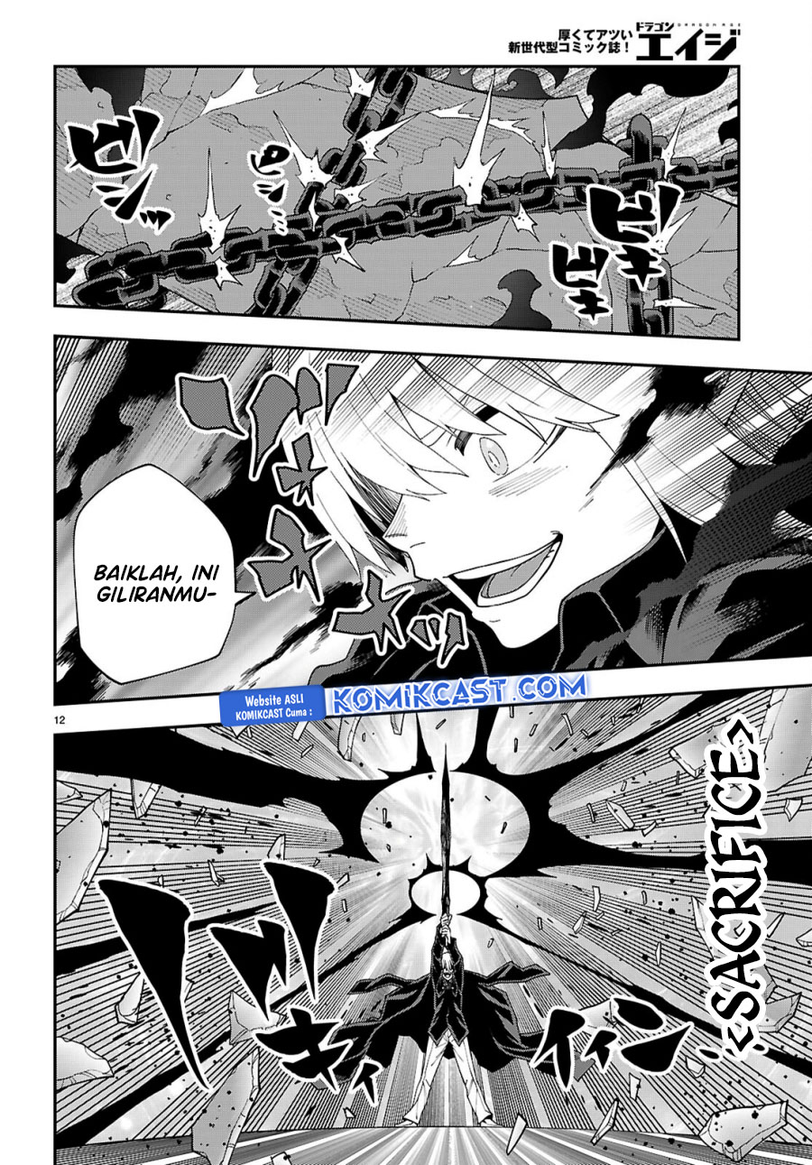 Konjiki no Moji Tsukai: Yuusha Yonin ni Makikomareta Unique Cheat Chapter 117 - halaman 12