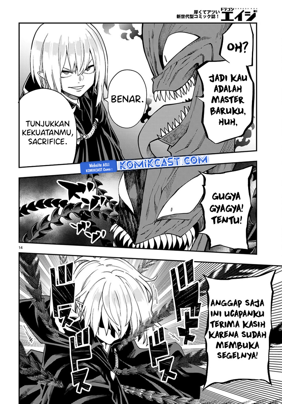 Konjiki no Moji Tsukai: Yuusha Yonin ni Makikomareta Unique Cheat Chapter 117 - halaman 14