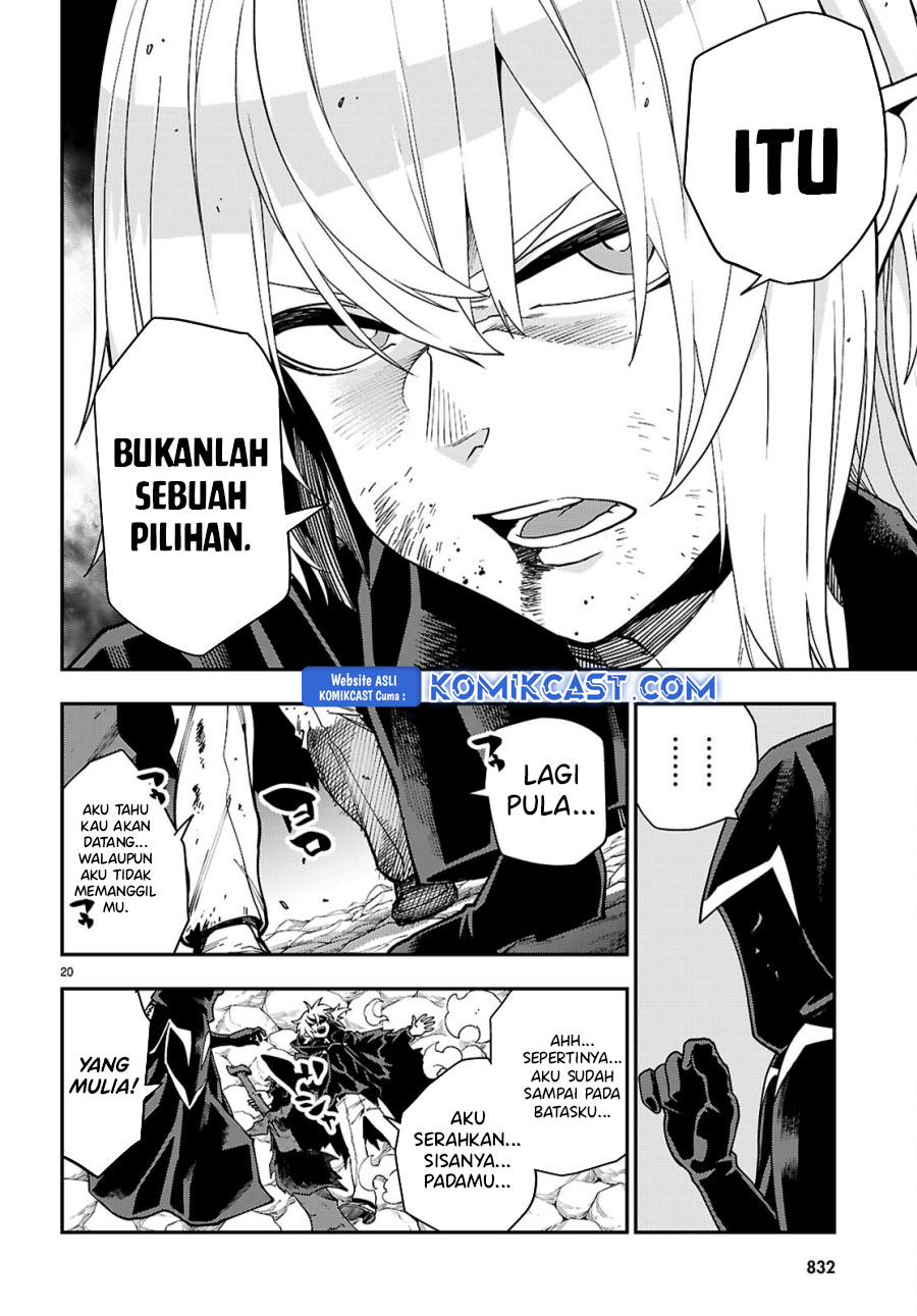 Konjiki no Moji Tsukai: Yuusha Yonin ni Makikomareta Unique Cheat Chapter 117 - halaman 20