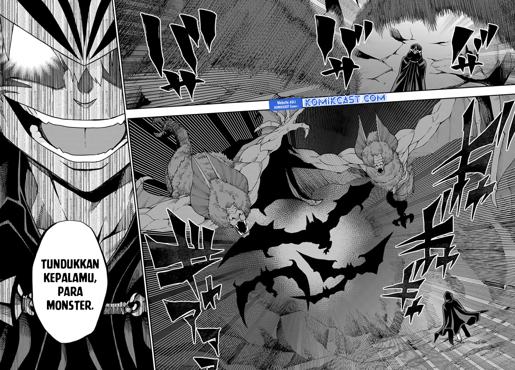 Konjiki no Moji Tsukai: Yuusha Yonin ni Makikomareta Unique Cheat Chapter 117 - halaman 7
