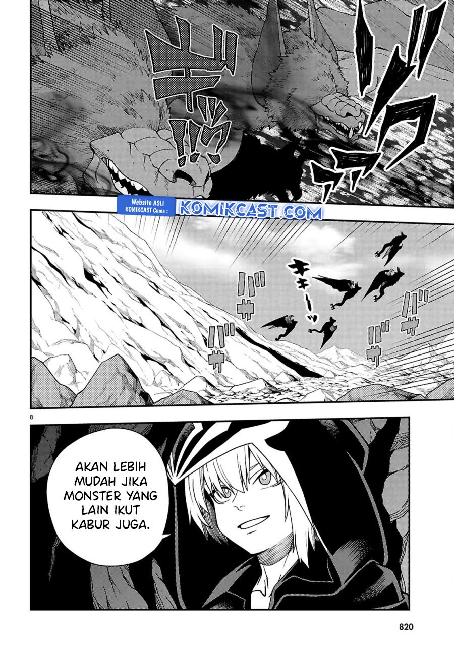 Konjiki no Moji Tsukai: Yuusha Yonin ni Makikomareta Unique Cheat Chapter 117 - halaman 8