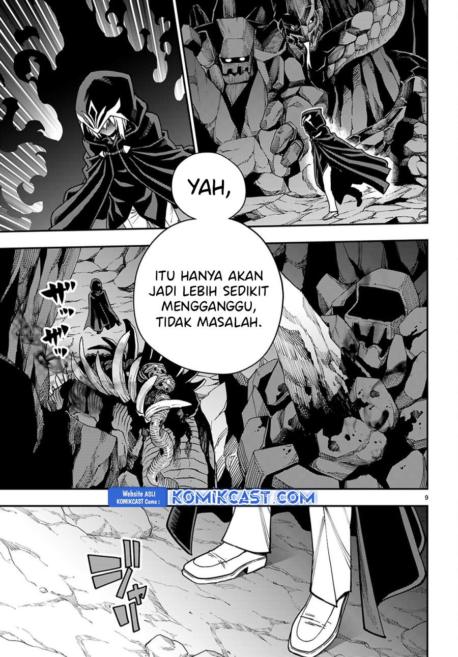 Konjiki no Moji Tsukai: Yuusha Yonin ni Makikomareta Unique Cheat Chapter 117 - halaman 9