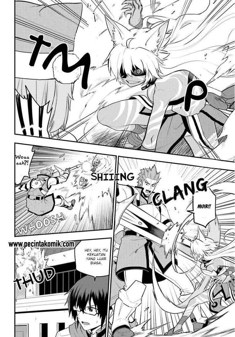 Konjiki no Moji Tsukai: Yuusha Yonin ni Makikomareta Unique Cheat Chapter 14 - halaman 4