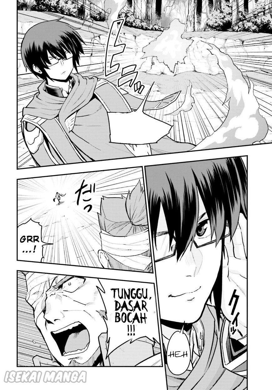 Konjiki no Moji Tsukai: Yuusha Yonin ni Makikomareta Unique Cheat Chapter 18 - halaman 16