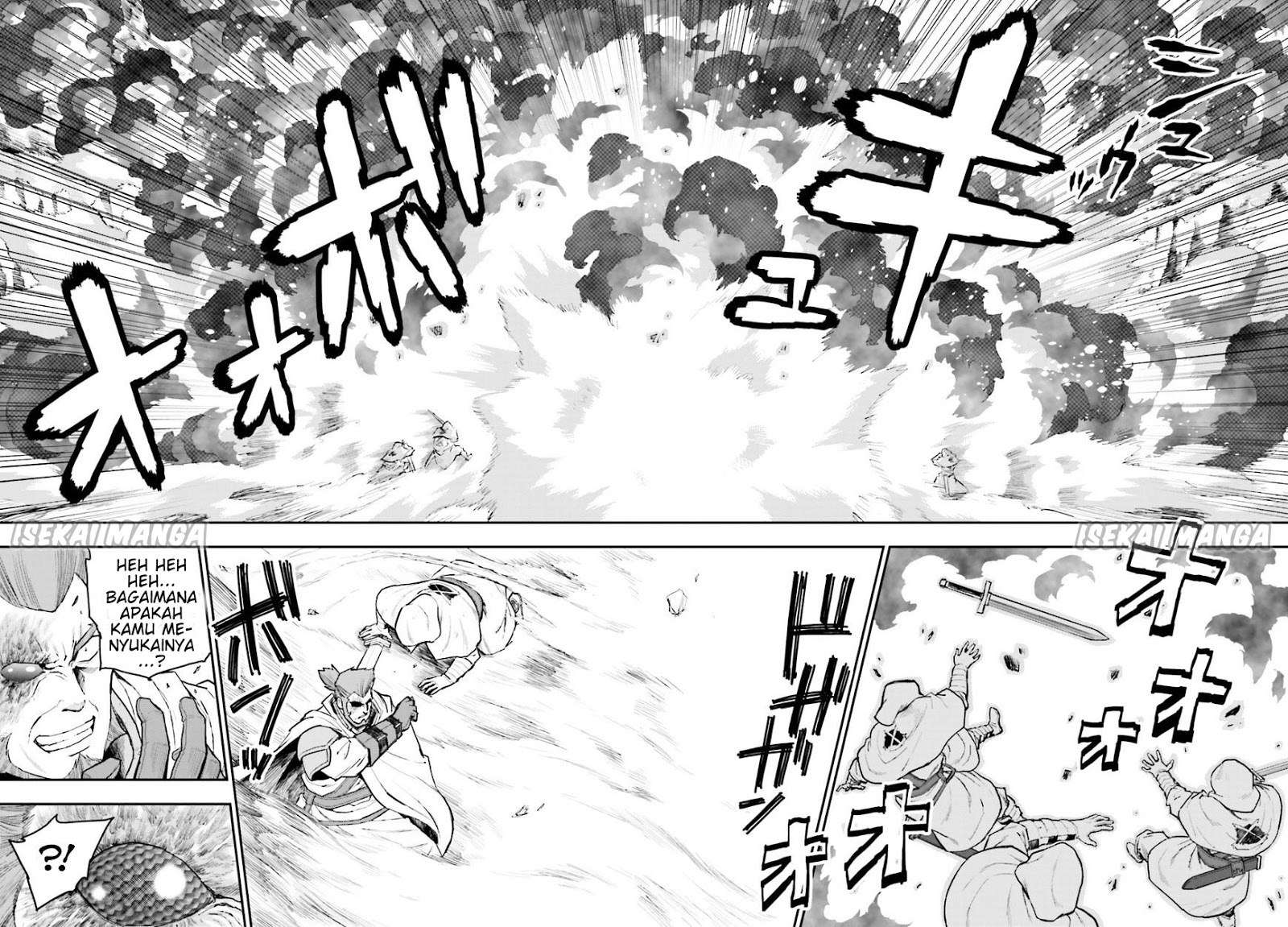 Konjiki no Moji Tsukai: Yuusha Yonin ni Makikomareta Unique Cheat Chapter 18 - halaman 20