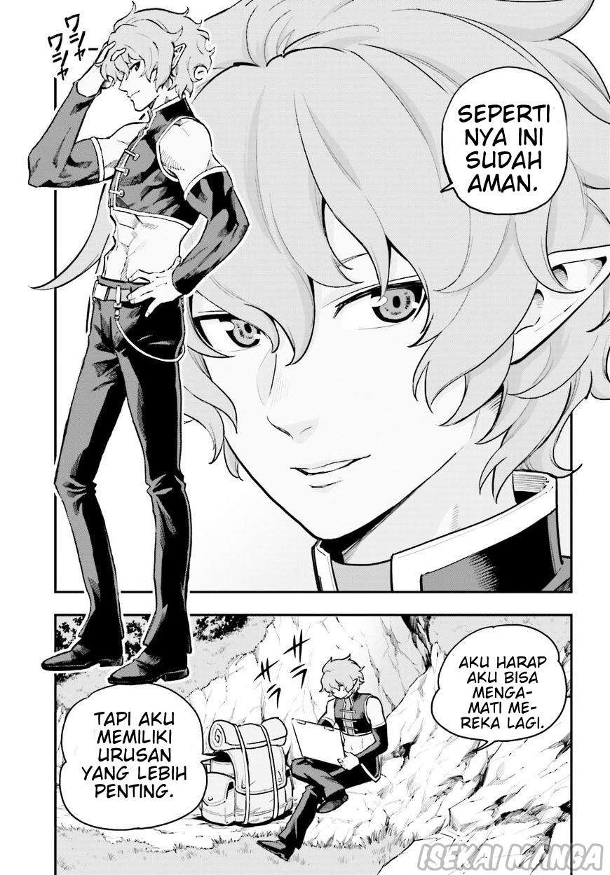 Konjiki no Moji Tsukai: Yuusha Yonin ni Makikomareta Unique Cheat Chapter 18 - halaman 28