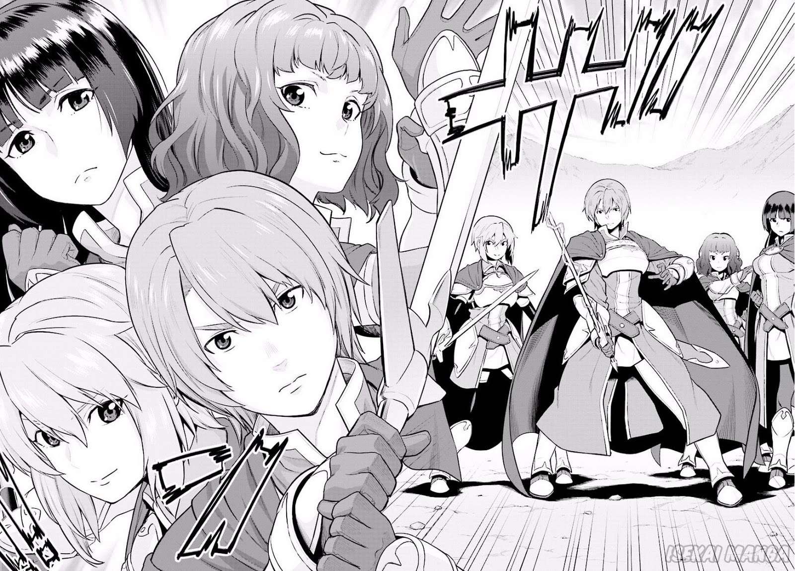 Konjiki no Moji Tsukai: Yuusha Yonin ni Makikomareta Unique Cheat Chapter 19 - halaman 8