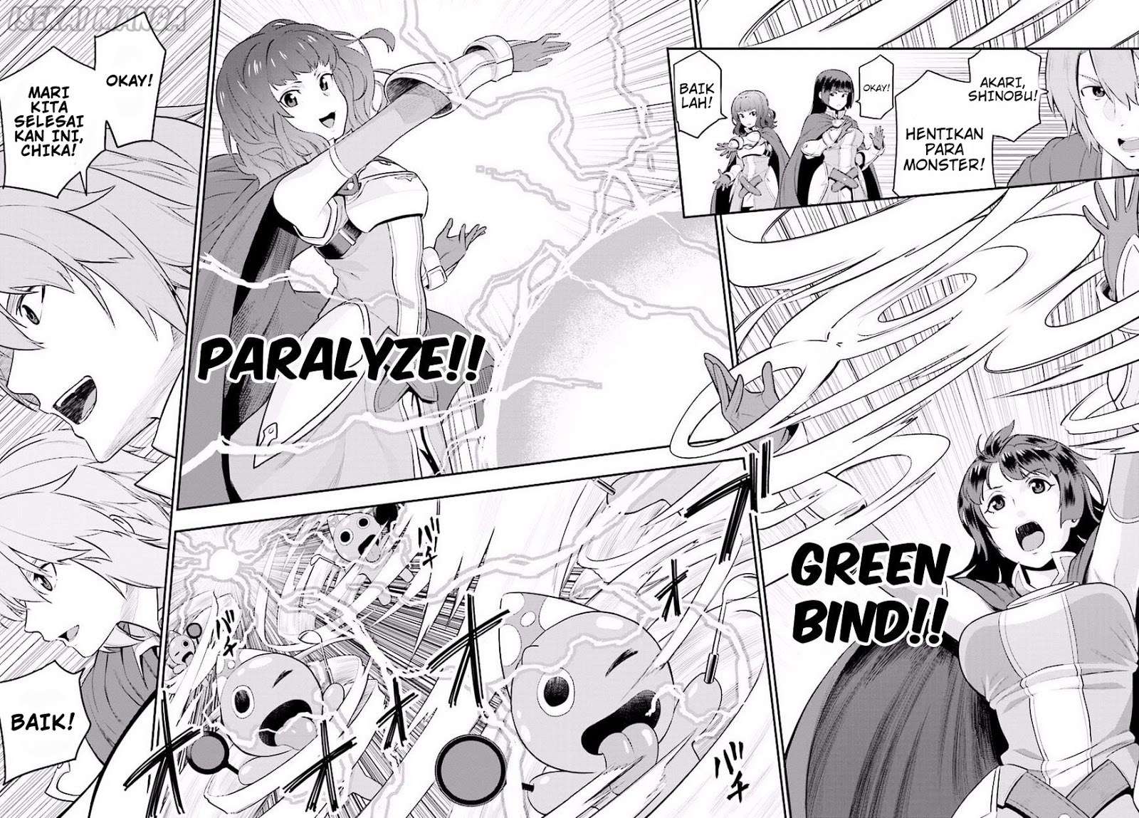 Konjiki no Moji Tsukai: Yuusha Yonin ni Makikomareta Unique Cheat Chapter 19 - halaman 9