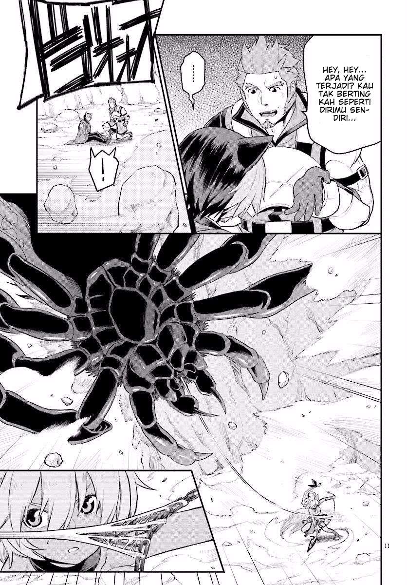 Konjiki no Moji Tsukai: Yuusha Yonin ni Makikomareta Unique Cheat Chapter 22 - halaman 11