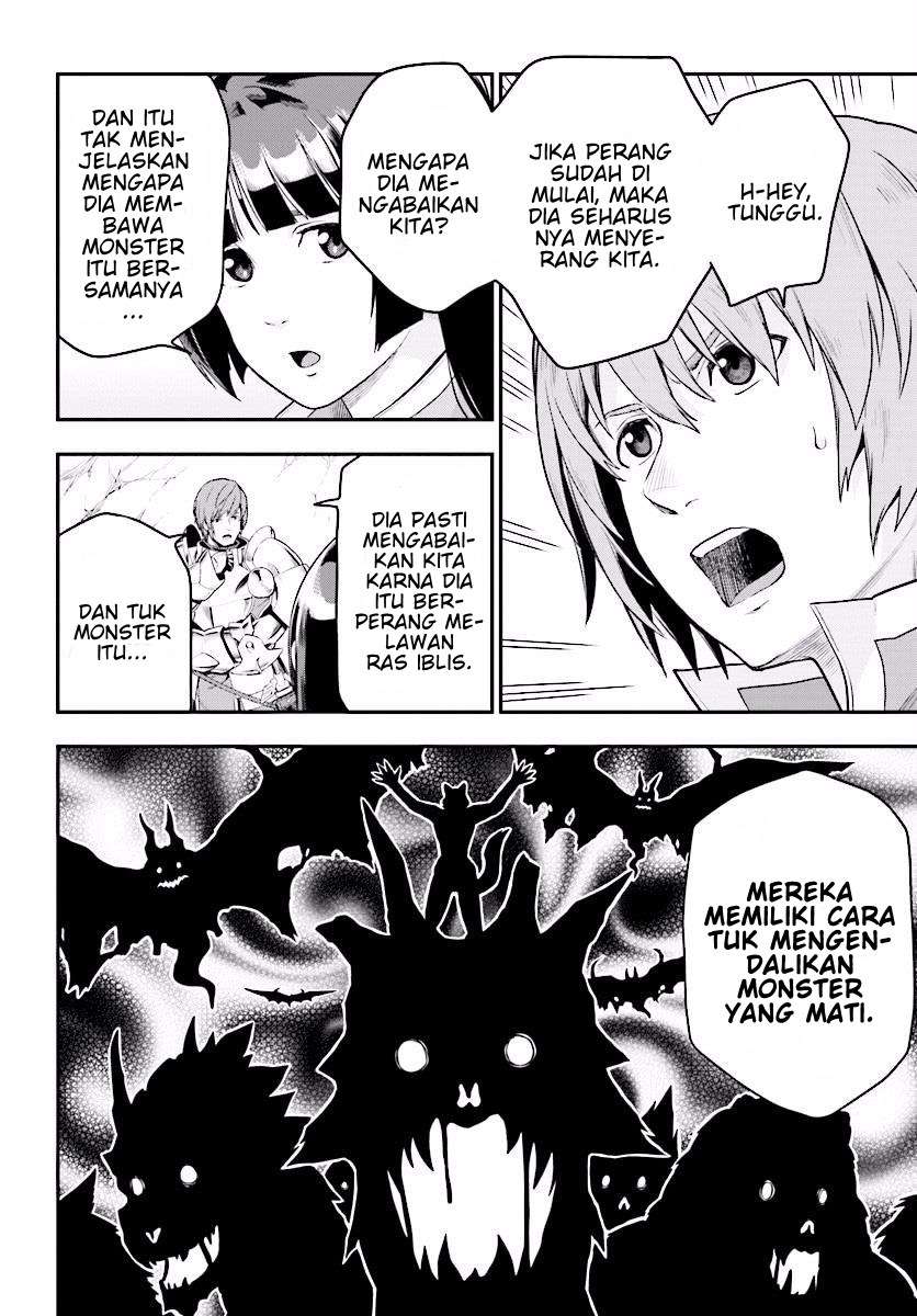 Konjiki no Moji Tsukai: Yuusha Yonin ni Makikomareta Unique Cheat Chapter 25 - halaman 15