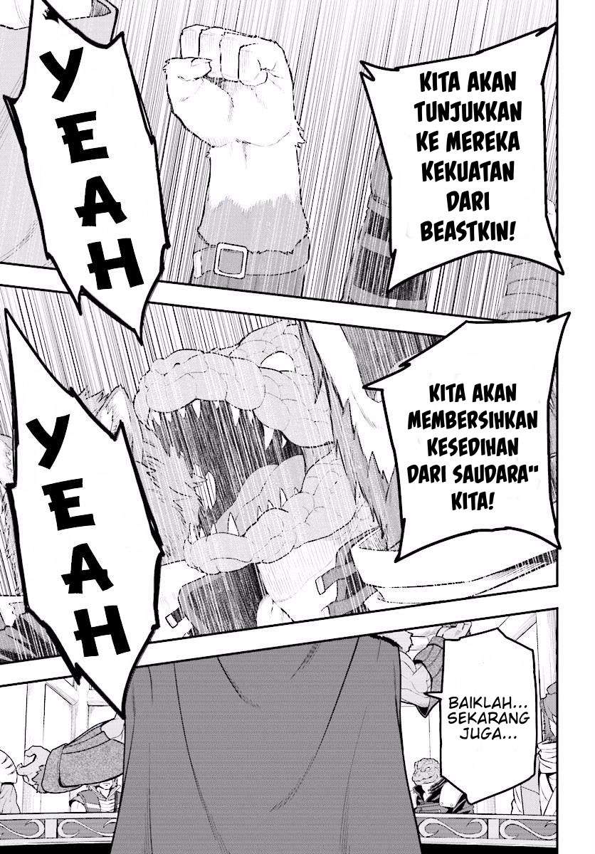Konjiki no Moji Tsukai: Yuusha Yonin ni Makikomareta Unique Cheat Chapter 25 - halaman 27
