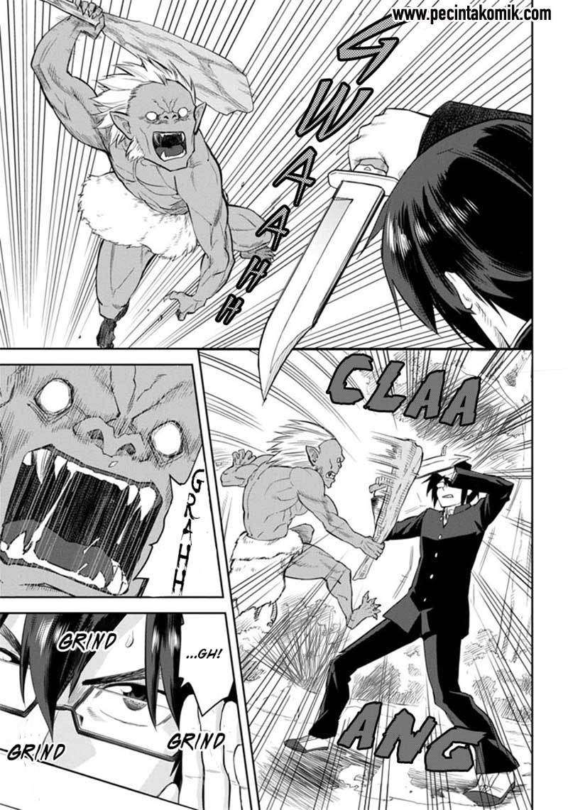 Konjiki no Moji Tsukai: Yuusha Yonin ni Makikomareta Unique Cheat Chapter 3 - halaman 10