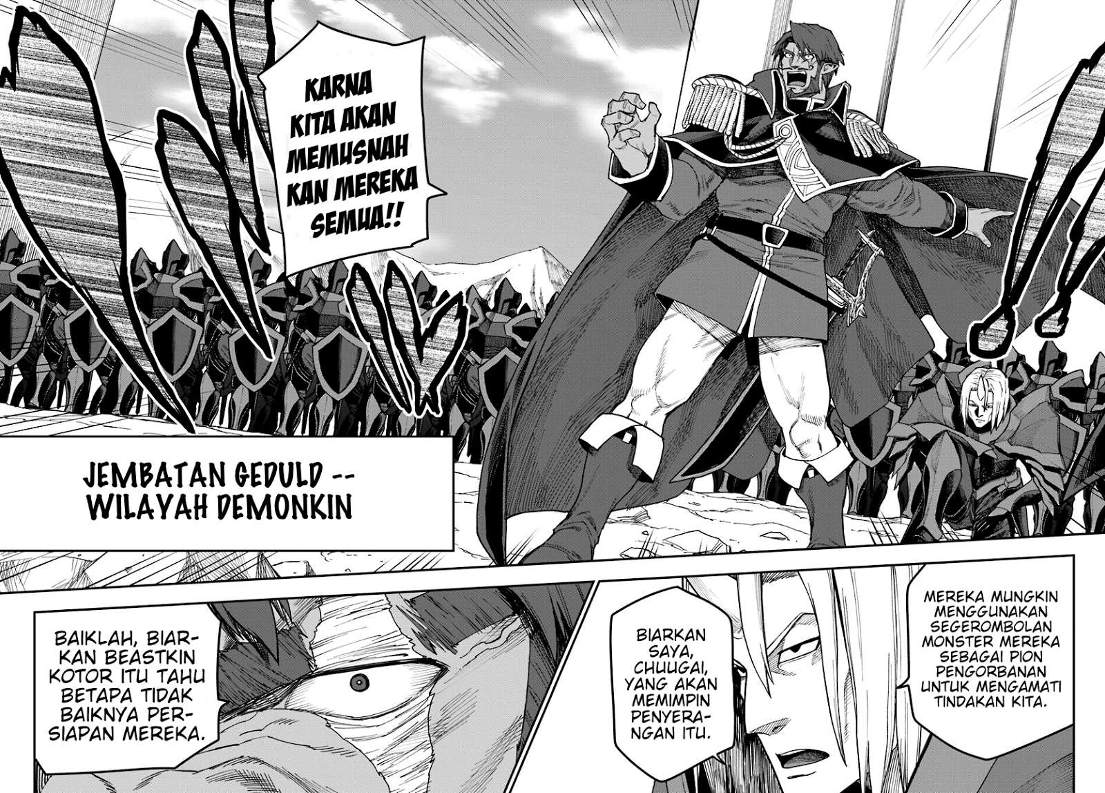 Konjiki no Moji Tsukai: Yuusha Yonin ni Makikomareta Unique Cheat Chapter 33 - halaman 28