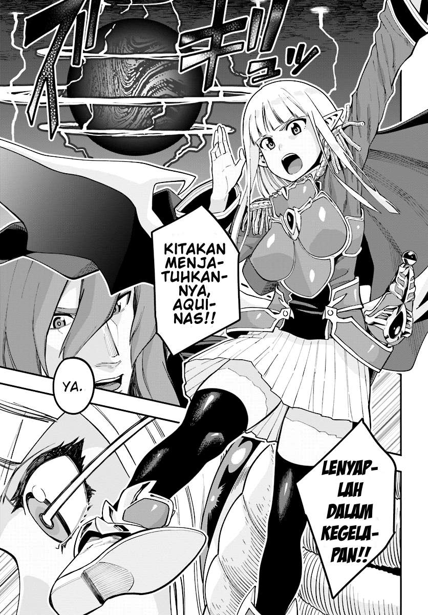 Konjiki no Moji Tsukai: Yuusha Yonin ni Makikomareta Unique Cheat Chapter 34 - halaman 10