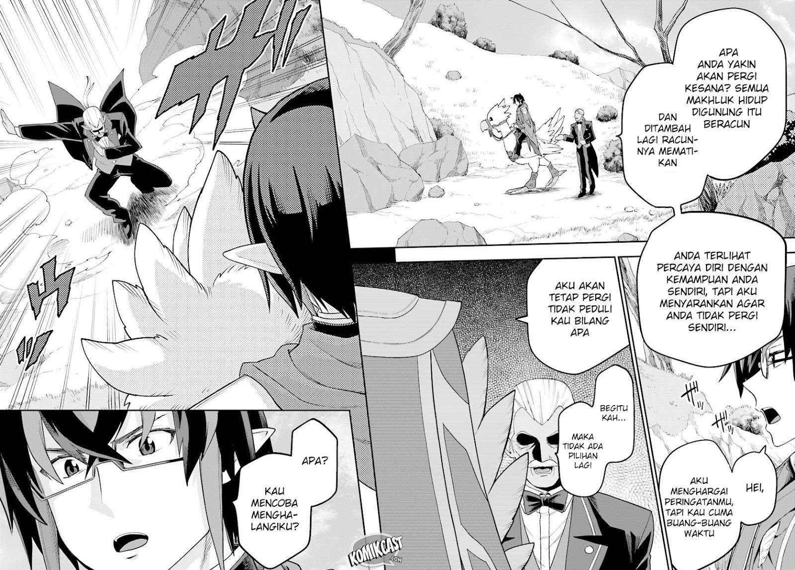 Konjiki no Moji Tsukai: Yuusha Yonin ni Makikomareta Unique Cheat Chapter 36 - halaman 23