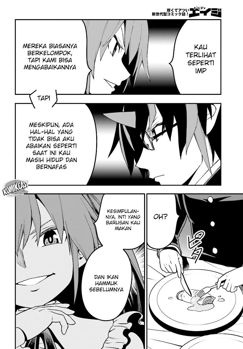 Konjiki no Moji Tsukai: Yuusha Yonin ni Makikomareta Unique Cheat Chapter 37 - halaman 15