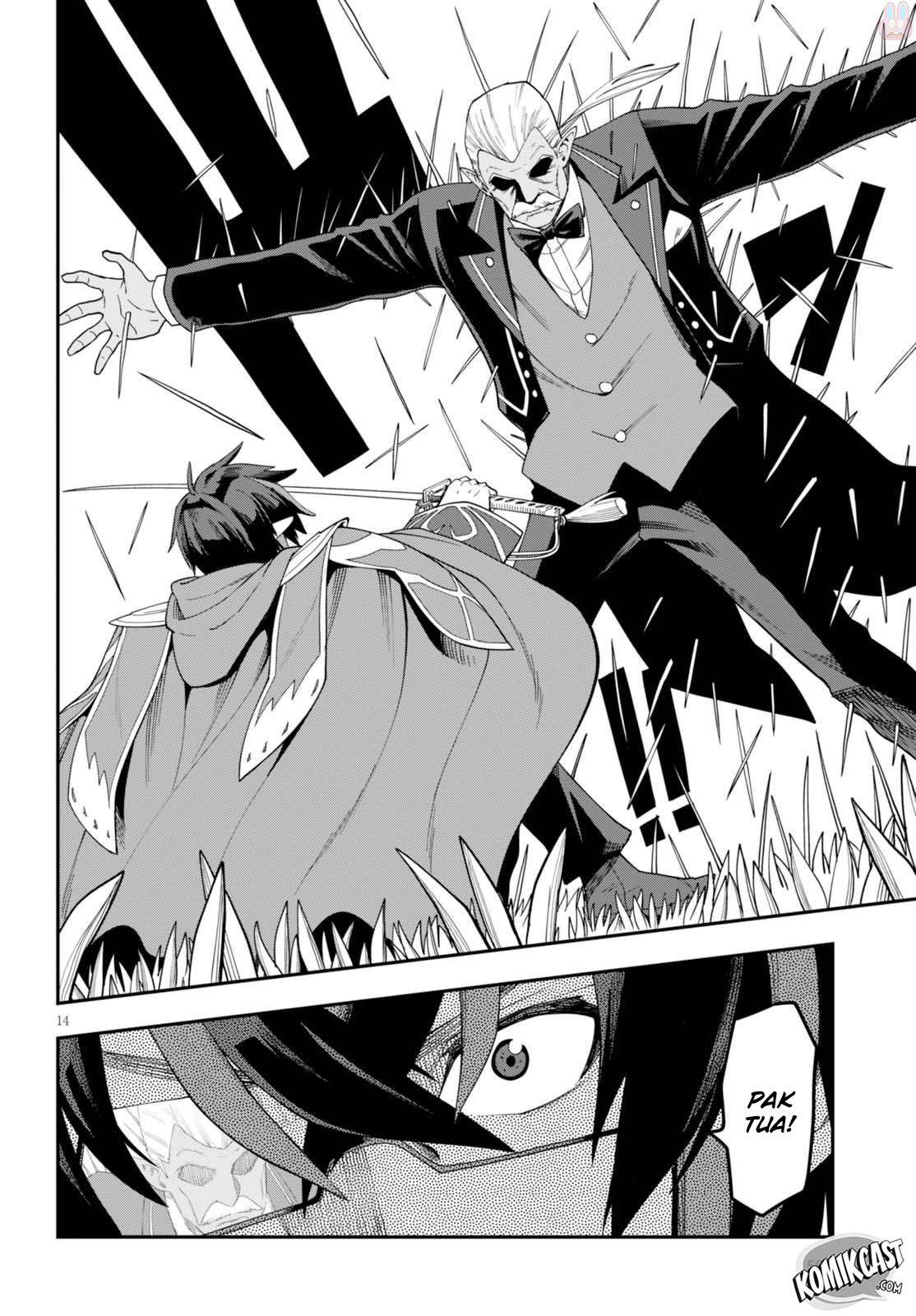 Konjiki no Moji Tsukai: Yuusha Yonin ni Makikomareta Unique Cheat Chapter 38 - halaman 15