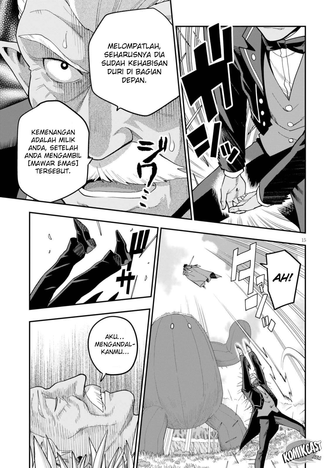 Konjiki no Moji Tsukai: Yuusha Yonin ni Makikomareta Unique Cheat Chapter 38 - halaman 16