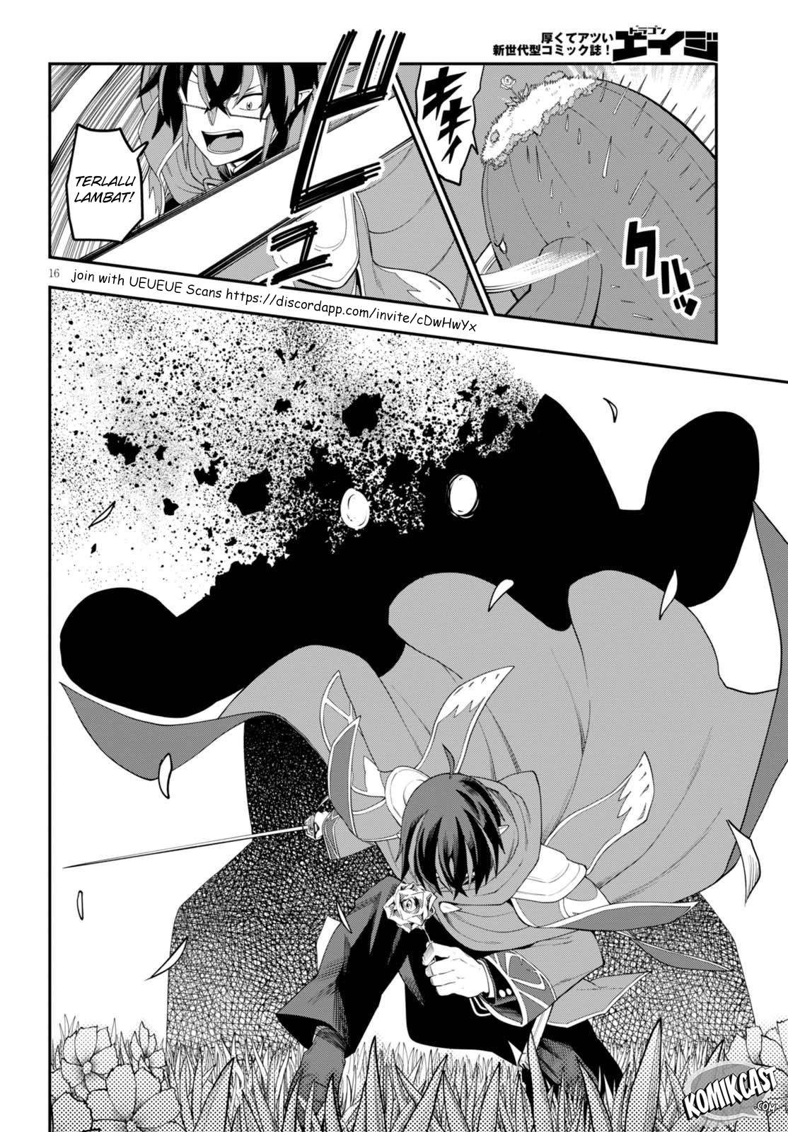Konjiki no Moji Tsukai: Yuusha Yonin ni Makikomareta Unique Cheat Chapter 38 - halaman 17
