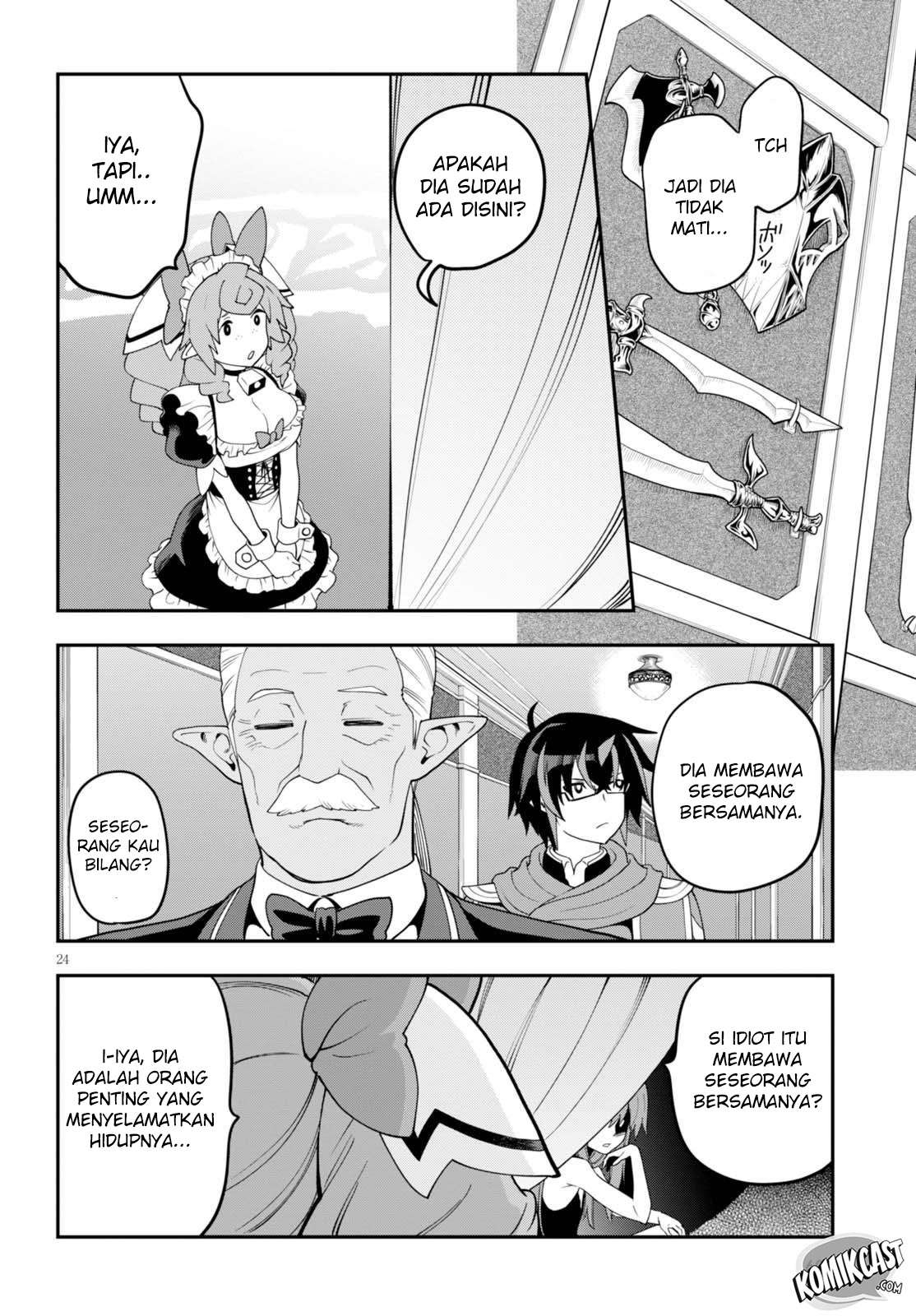 Konjiki no Moji Tsukai: Yuusha Yonin ni Makikomareta Unique Cheat Chapter 38 - halaman 25