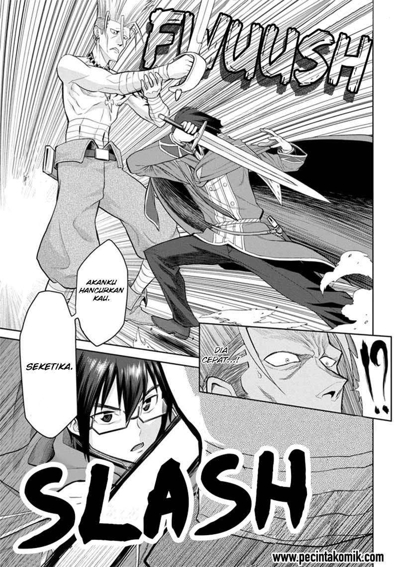 Konjiki no Moji Tsukai: Yuusha Yonin ni Makikomareta Unique Cheat Chapter 4 - halaman 16
