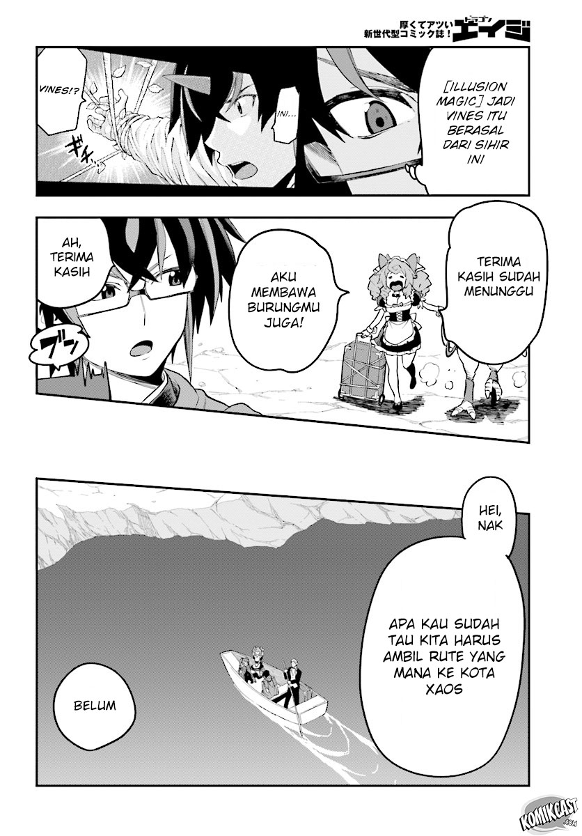 Konjiki no Moji Tsukai: Yuusha Yonin ni Makikomareta Unique Cheat Chapter 40 - halaman 24
