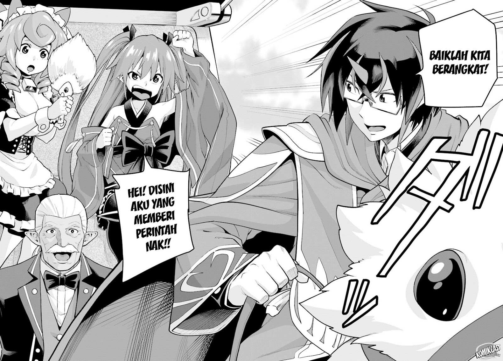 Konjiki no Moji Tsukai: Yuusha Yonin ni Makikomareta Unique Cheat Chapter 40 - halaman 26