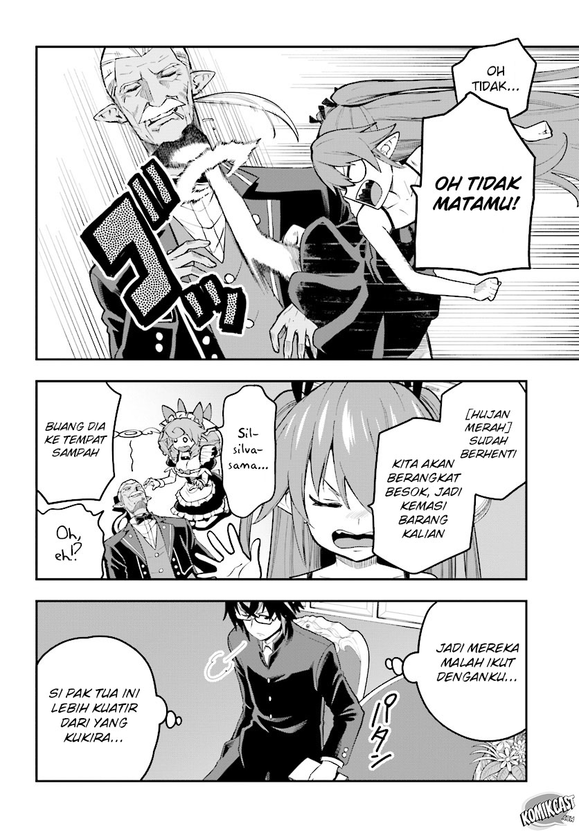Konjiki no Moji Tsukai: Yuusha Yonin ni Makikomareta Unique Cheat Chapter 40 - halaman 7