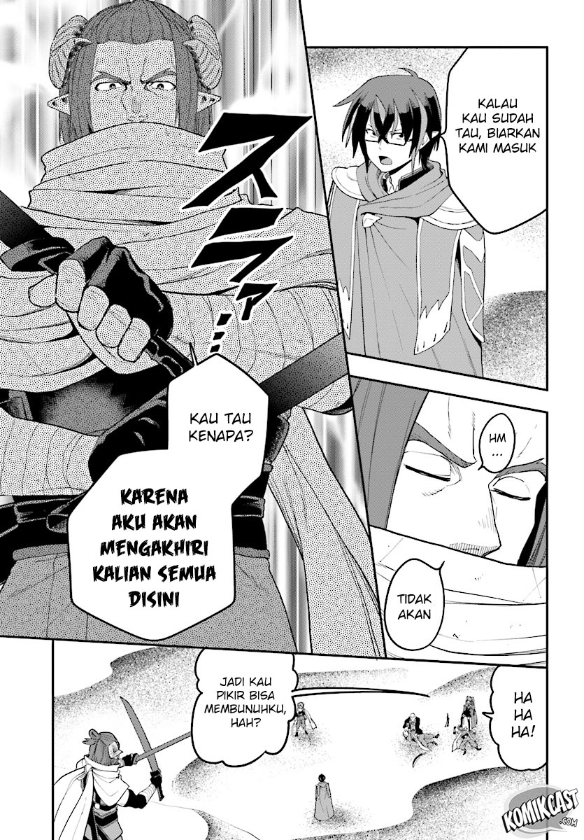 Konjiki no Moji Tsukai: Yuusha Yonin ni Makikomareta Unique Cheat Chapter 41 - halaman 17