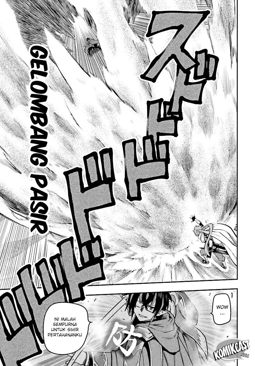 Konjiki no Moji Tsukai: Yuusha Yonin ni Makikomareta Unique Cheat Chapter 43 - halaman 14
