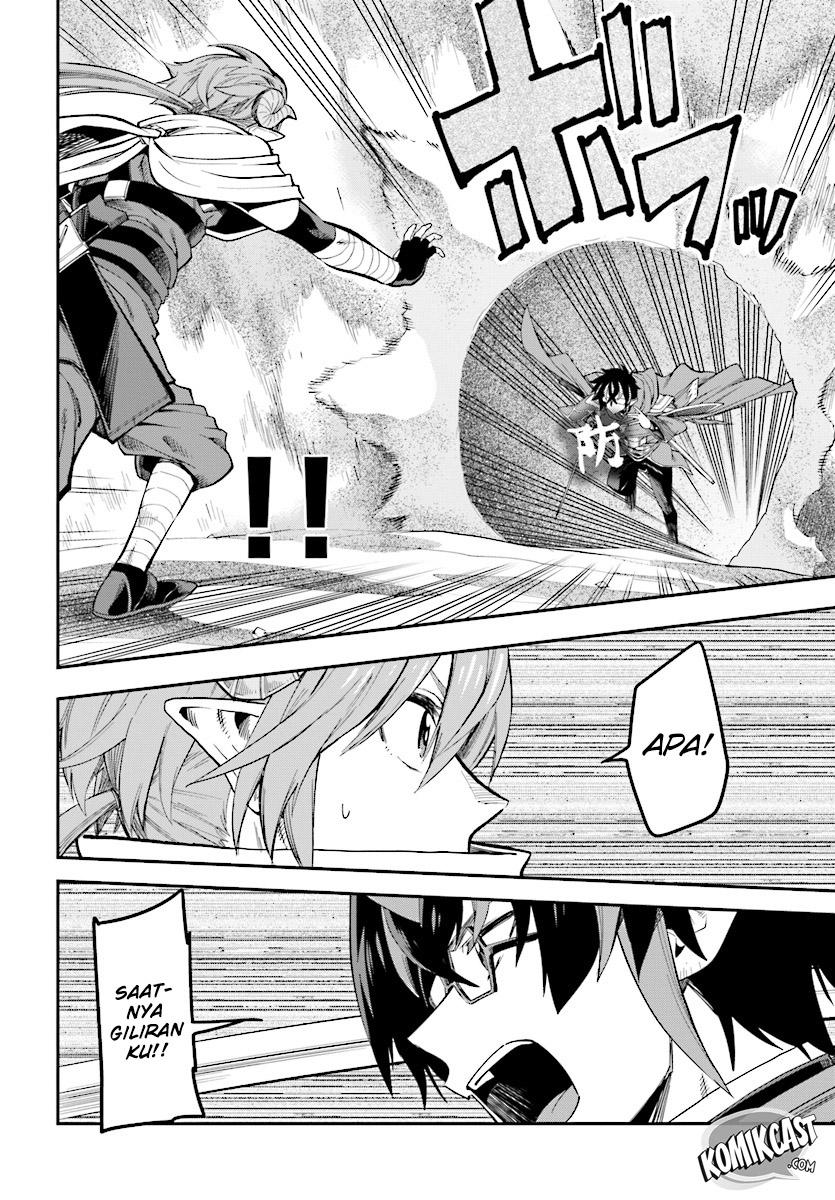 Konjiki no Moji Tsukai: Yuusha Yonin ni Makikomareta Unique Cheat Chapter 43 - halaman 15