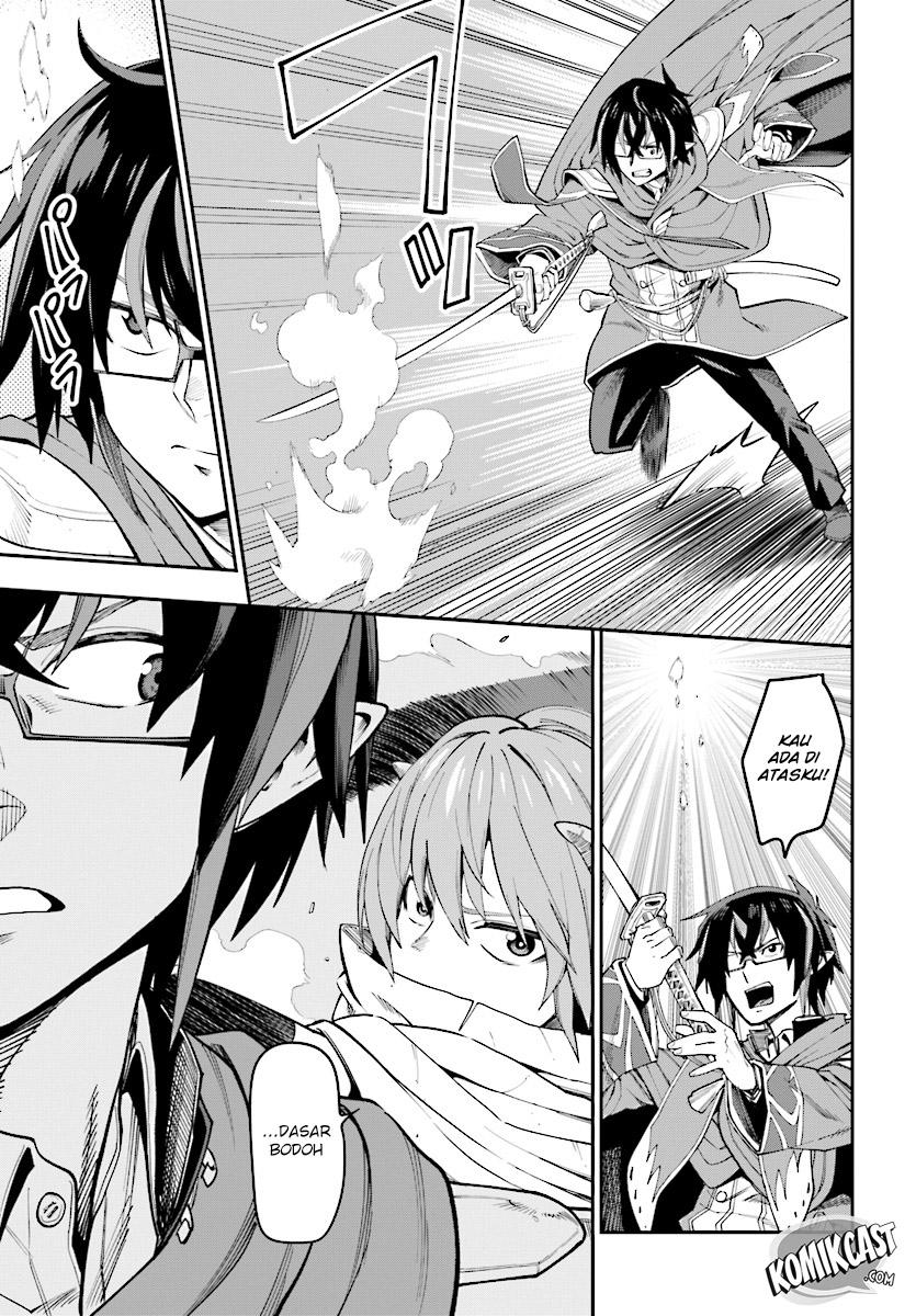 Konjiki no Moji Tsukai: Yuusha Yonin ni Makikomareta Unique Cheat Chapter 43 - halaman 16