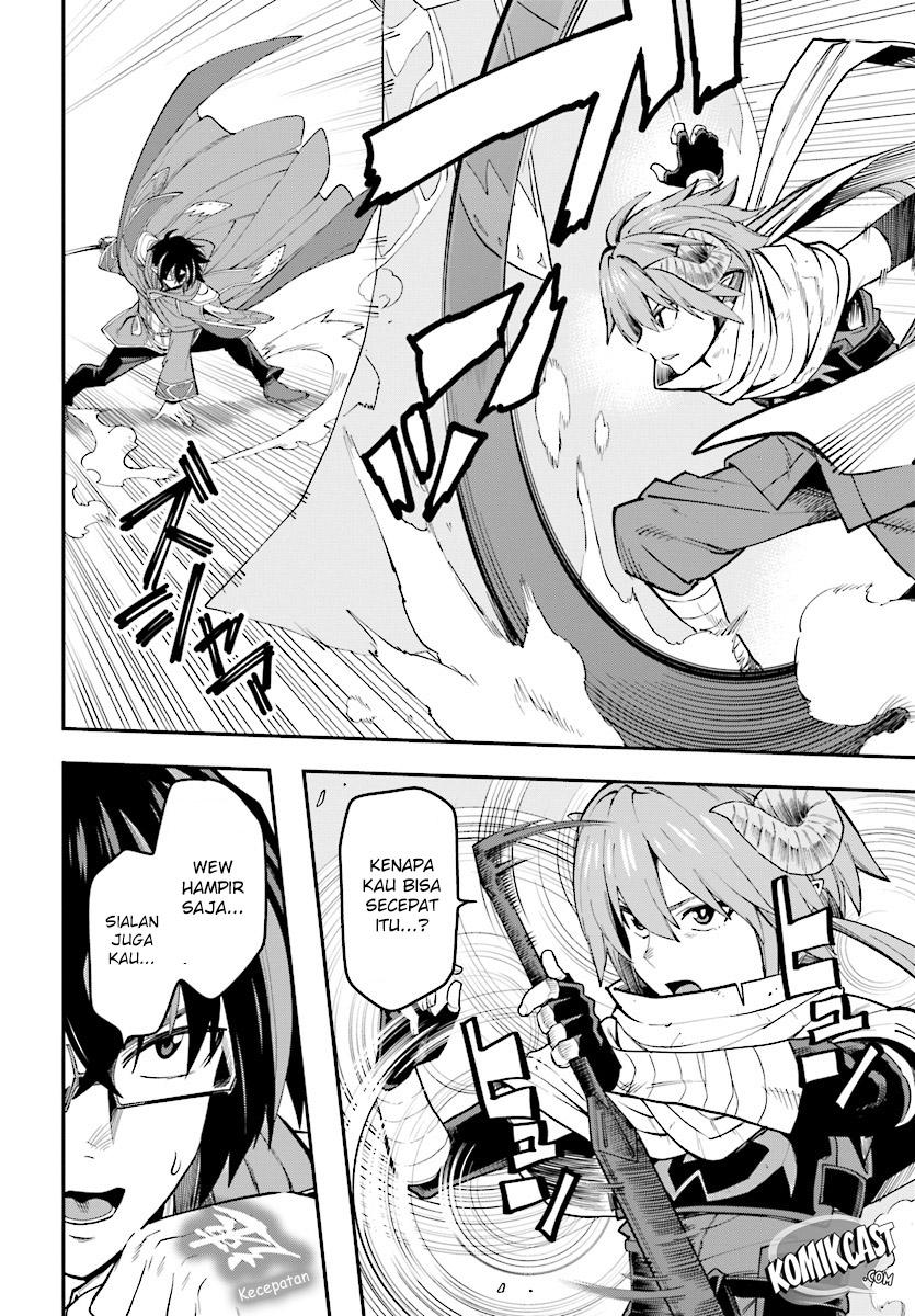 Konjiki no Moji Tsukai: Yuusha Yonin ni Makikomareta Unique Cheat Chapter 43 - halaman 17
