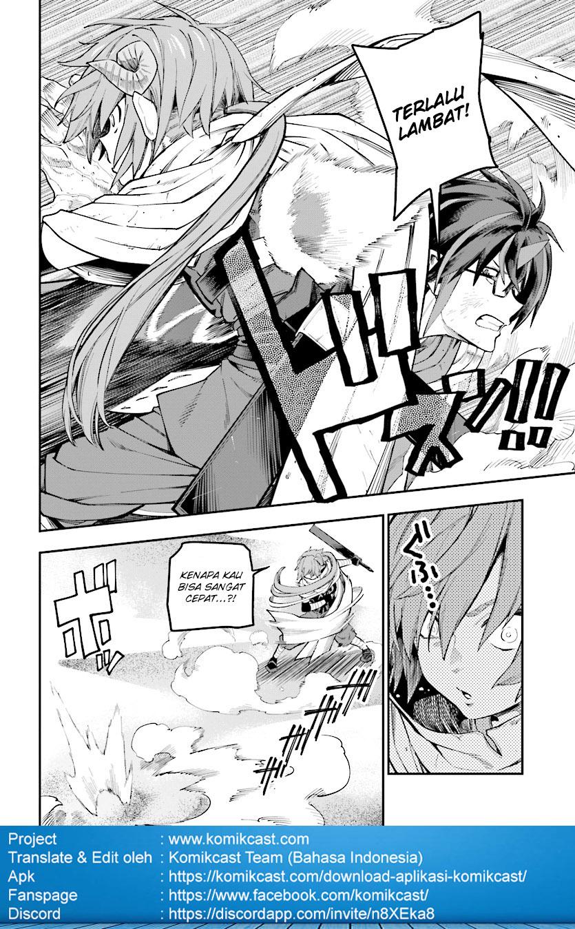 Konjiki no Moji Tsukai: Yuusha Yonin ni Makikomareta Unique Cheat Chapter 43 - halaman 25