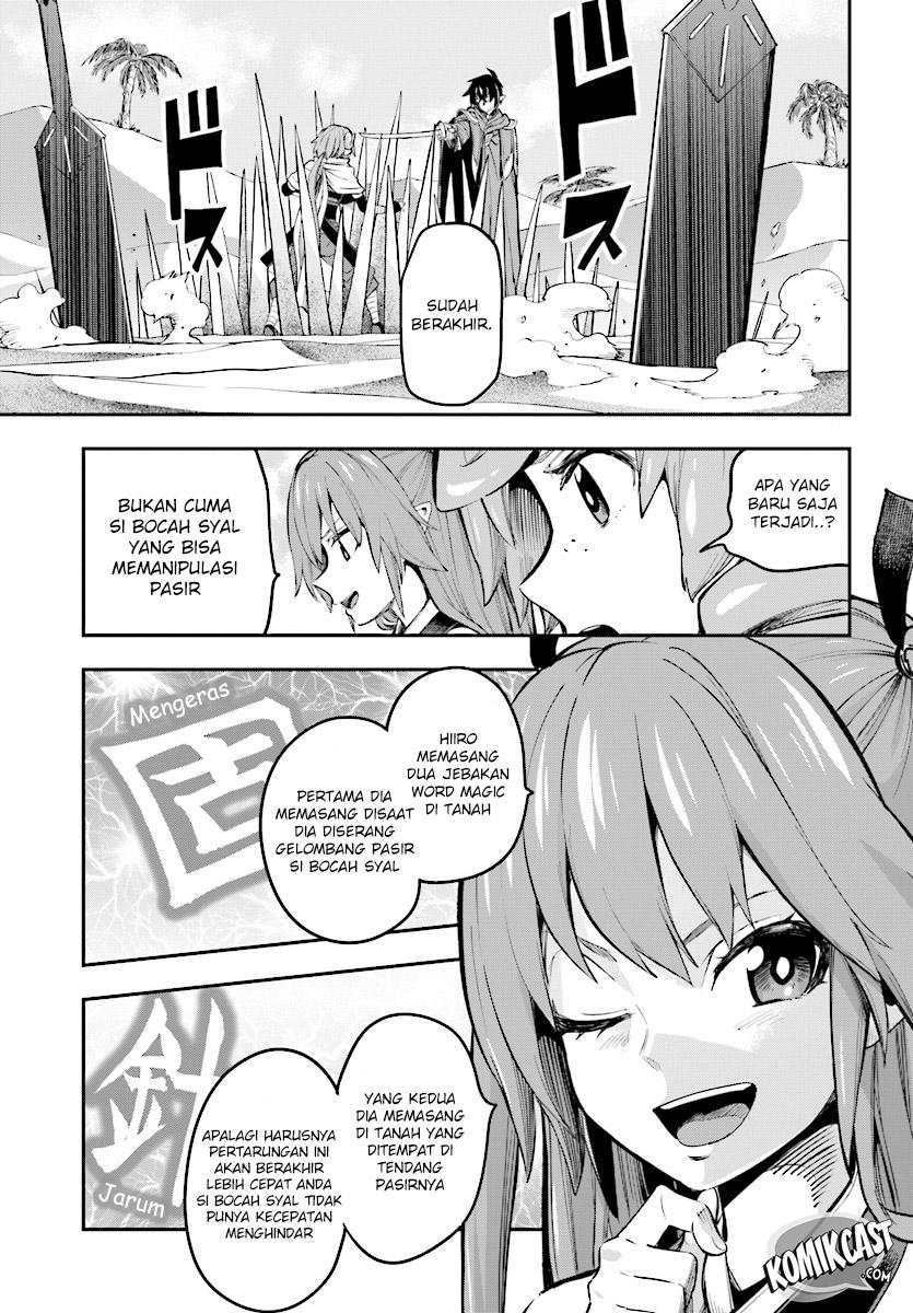 Konjiki no Moji Tsukai: Yuusha Yonin ni Makikomareta Unique Cheat Chapter 43 - halaman 28