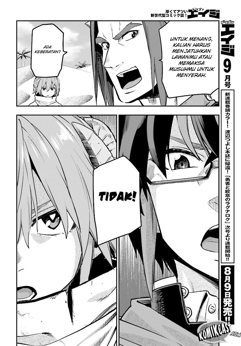 Konjiki no Moji Tsukai: Yuusha Yonin ni Makikomareta Unique Cheat Chapter 43 - halaman 5