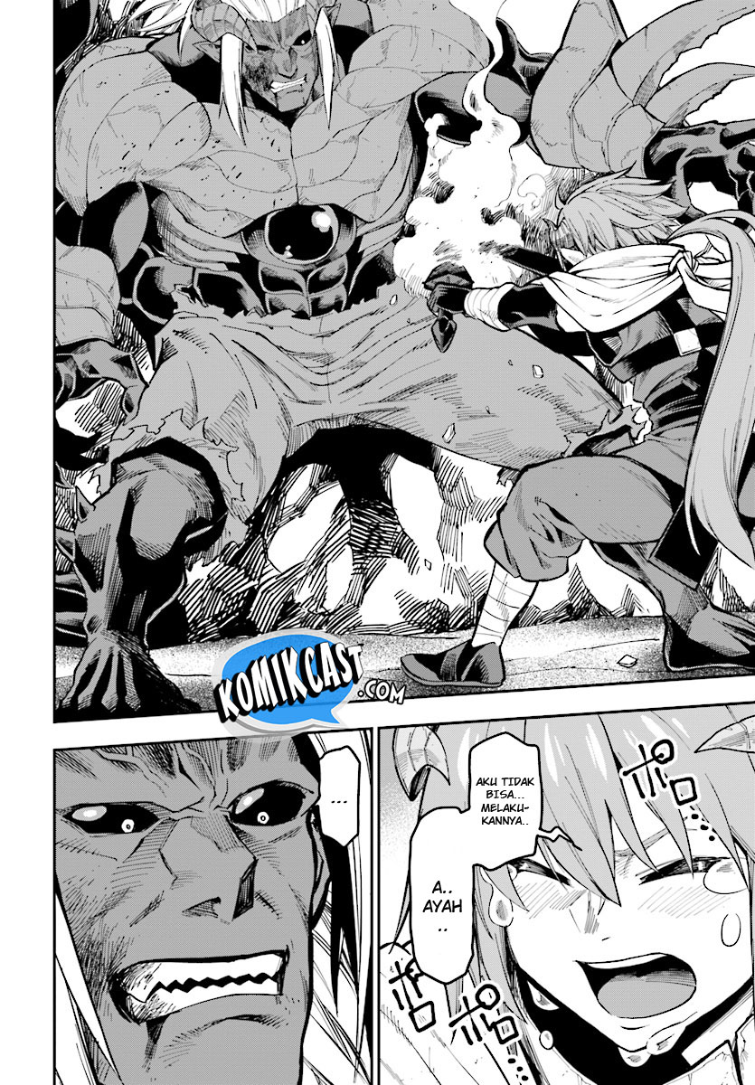 Konjiki no Moji Tsukai: Yuusha Yonin ni Makikomareta Unique Cheat Chapter 45 - halaman 14